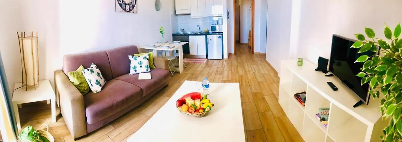 Amazing Sea Views In Cactus Blanco Apartment Los Cristianos  Spain